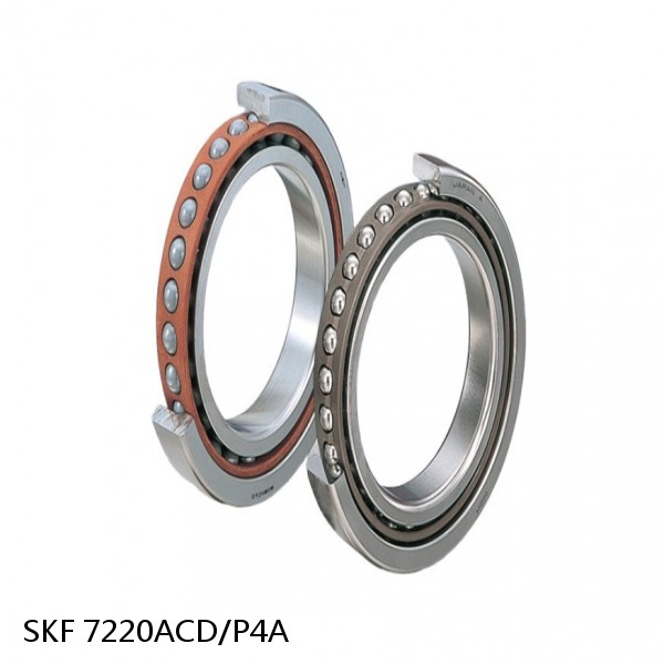7220ACD/P4A SKF Super Precision,Super Precision Bearings,Super Precision Angular Contact,7200 Series,25 Degree Contact Angle
