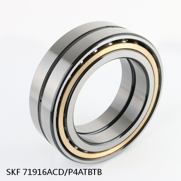 71916ACD/P4ATBTB SKF Super Precision,Super Precision Bearings,Super Precision Angular Contact,71900 Series,25 Degree Contact Angle #1 image