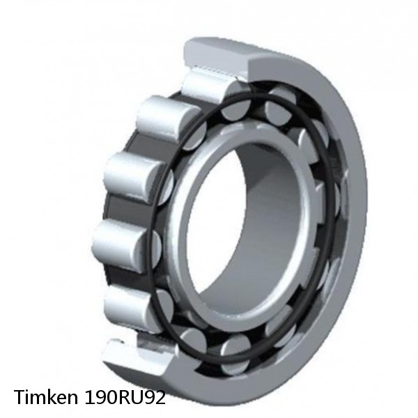 190RU92 Timken Cylindrical Roller Bearing #1 image